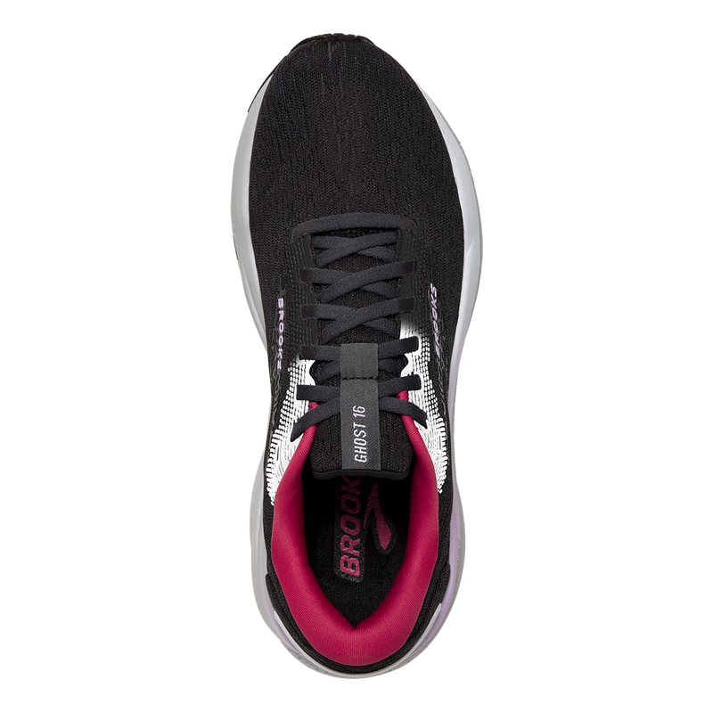 Brooks Ghost 16 - Black - Ebony - Raspberry