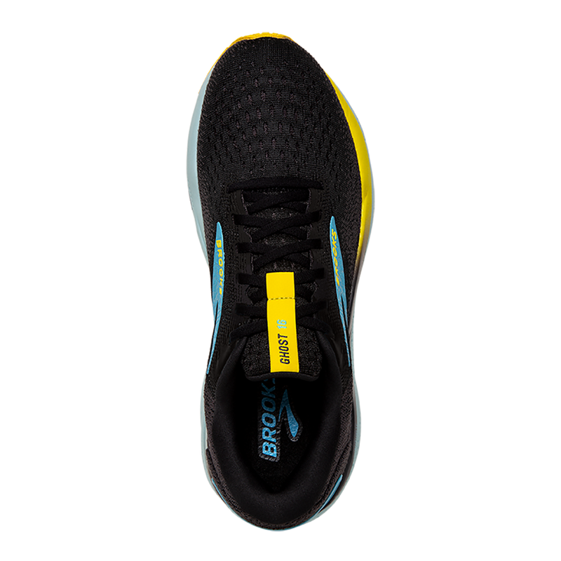 Brooks Ghost 16 - Black - Forged Iron - Blue