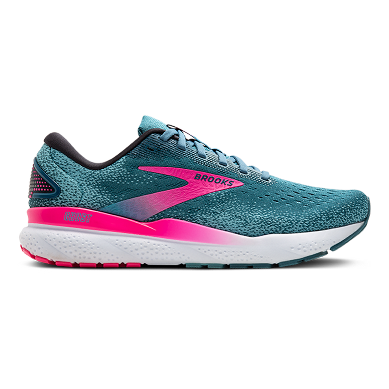 Brooks Ghost 16 - Blue - Pink - Moroccan Blue