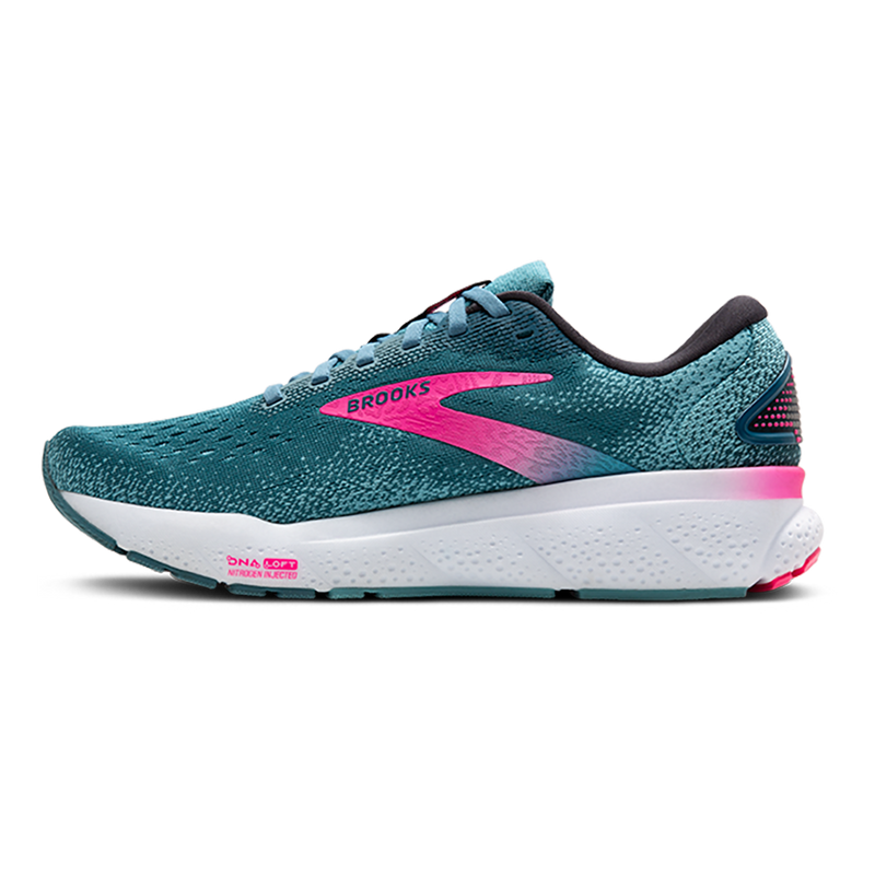Brooks Ghost 16 - Blue - Pink - Moroccan Blue
