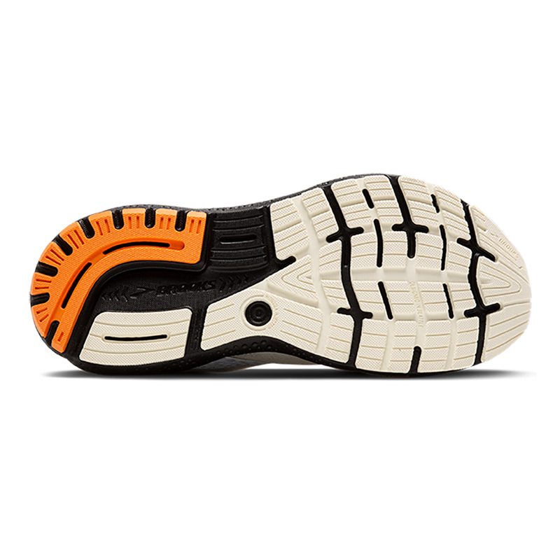 Brooks Ghost 16 - Ecru - Orange - Black