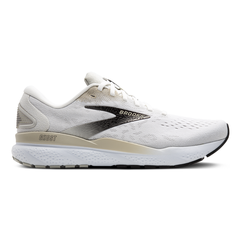 Brooks Ghost 16 - White - Cream - Pink