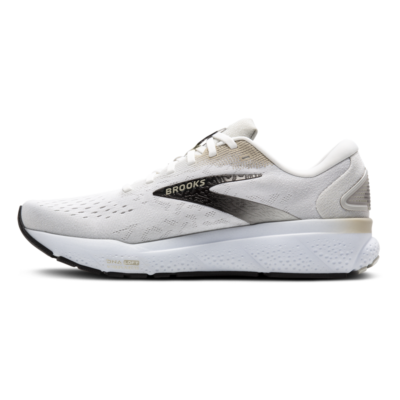 Brooks Ghost 16 - White - Cream - Pink