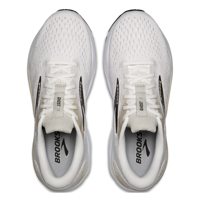Brooks Ghost 16 - White - Cream - Pink