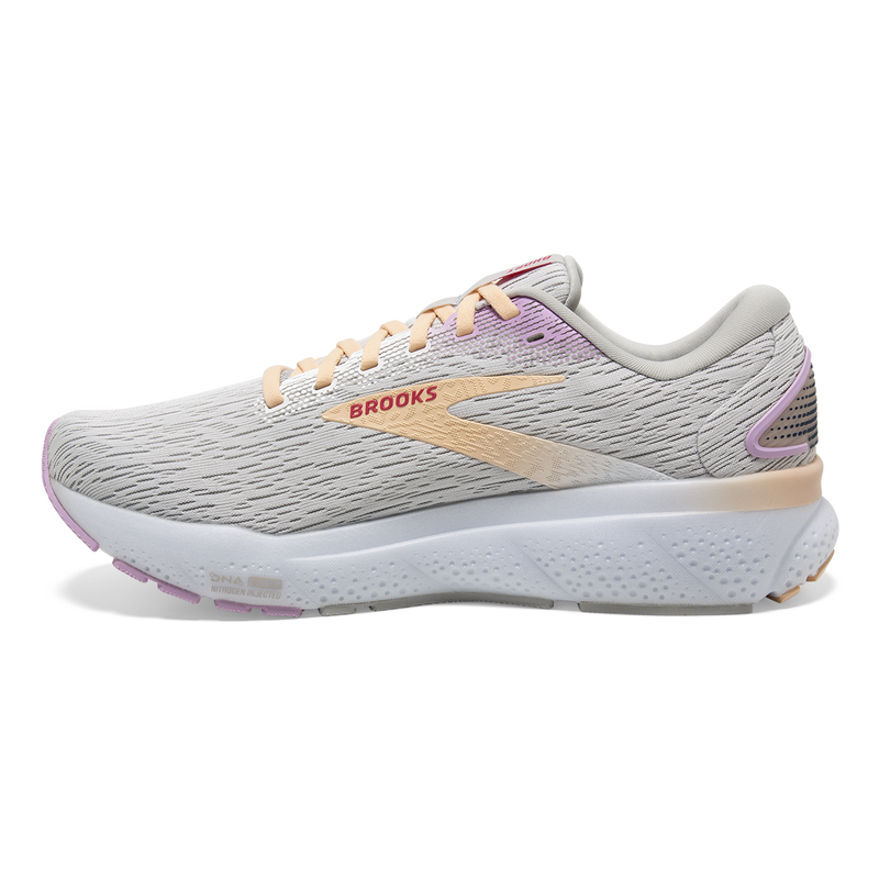 Brooks Ghost 16 - White - Grey - Orchid