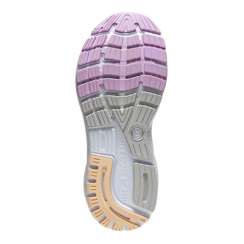Brooks Ghost 16 - White - Grey - Orchid