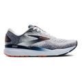 Brooks Ghost 16 - White - Peacoat - Orange