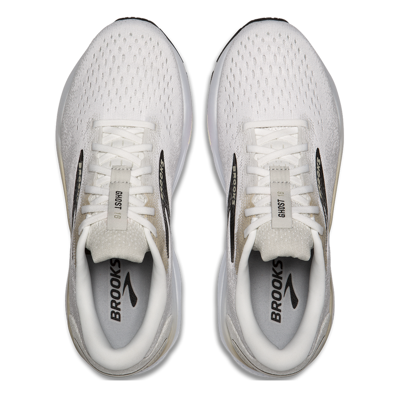 Brooks Ghost 16 - White - Pelican - Oyster