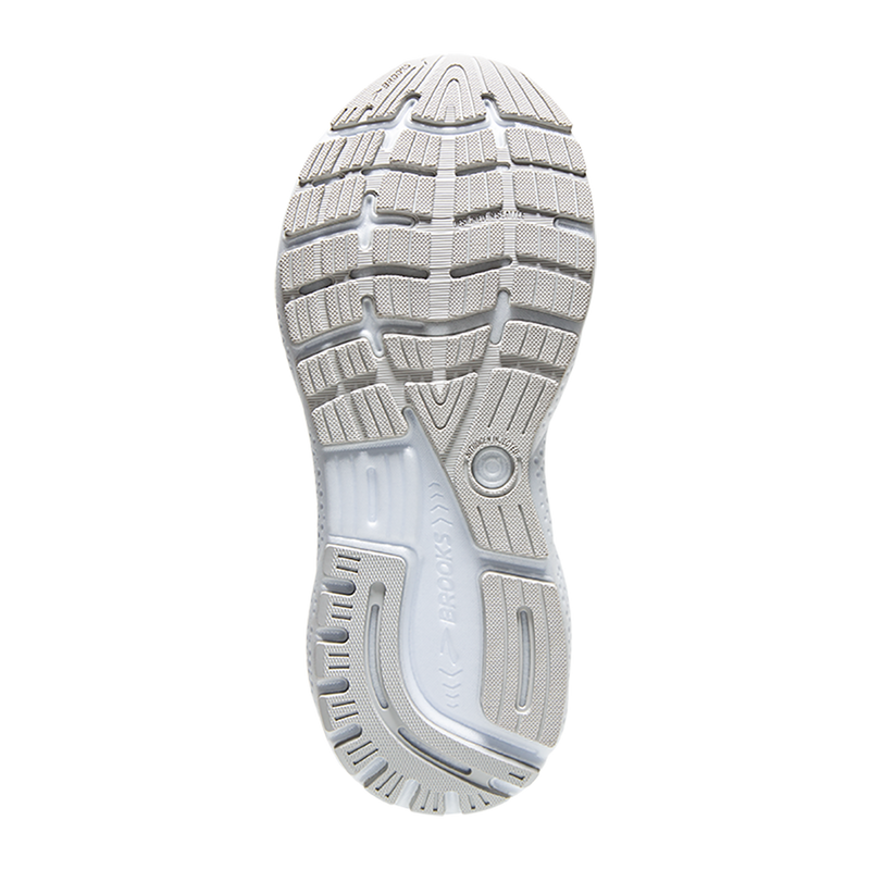 Brooks Ghost 16 - White - White - Grey