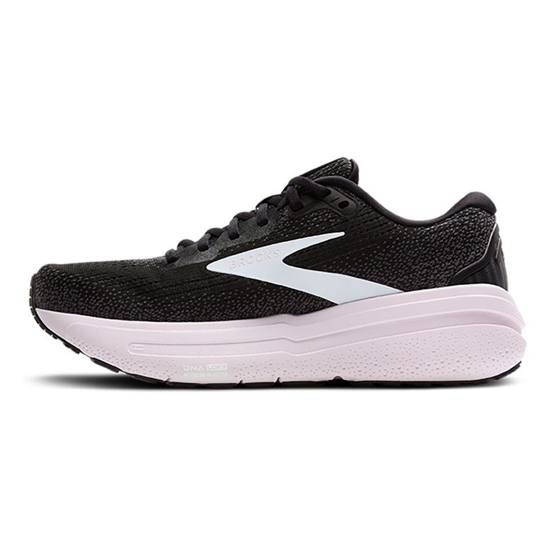 Brooks Ghost Max 2 - Black - White - Orchid Ice