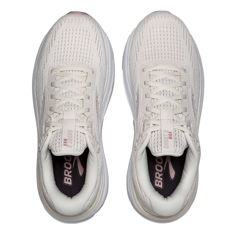 Brooks Ghost Max 2 - Coconut Milk - Gray - Zephyr