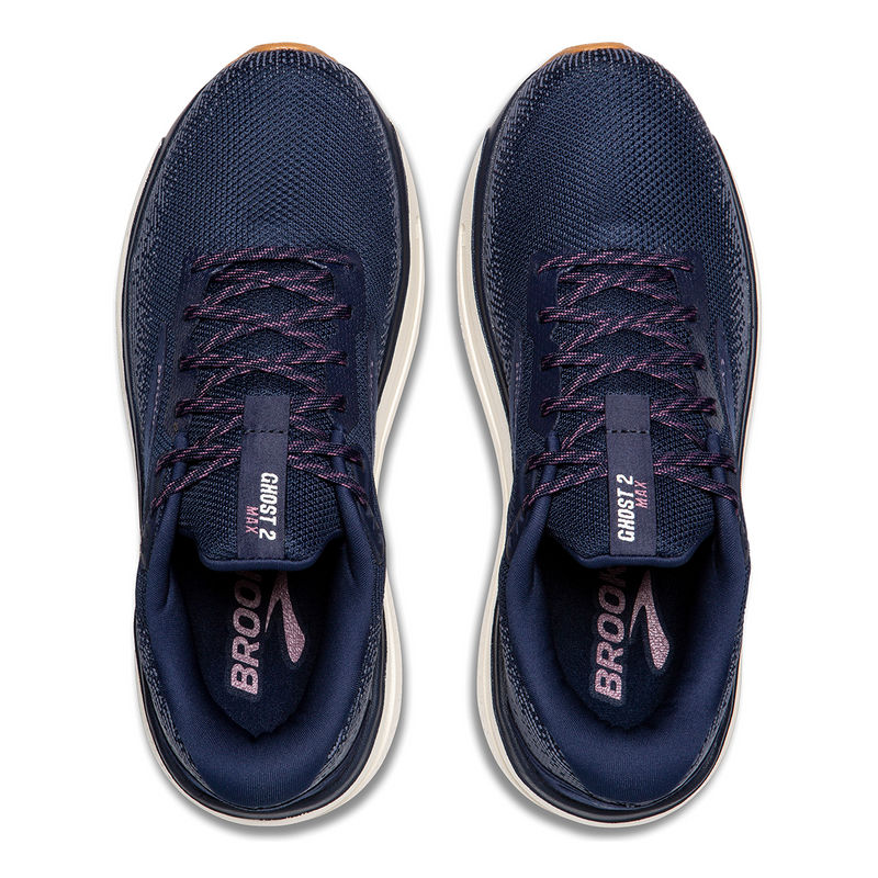 Brooks Ghost Max 2 - Peacoat - Orchid - Coconut Milk
