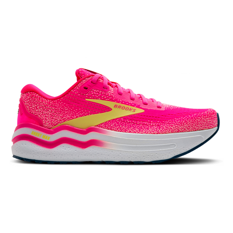 Brooks Ghost Max 2 - Pink - Lemon Tonic - Orange Pop