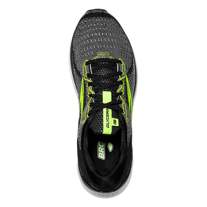 Brooks Glycerin 18 - Black - White - Nightlife