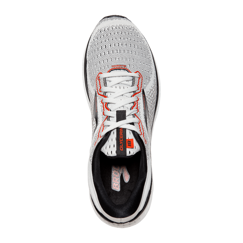 Brooks Glycerin 18 - Grey - Black - Red