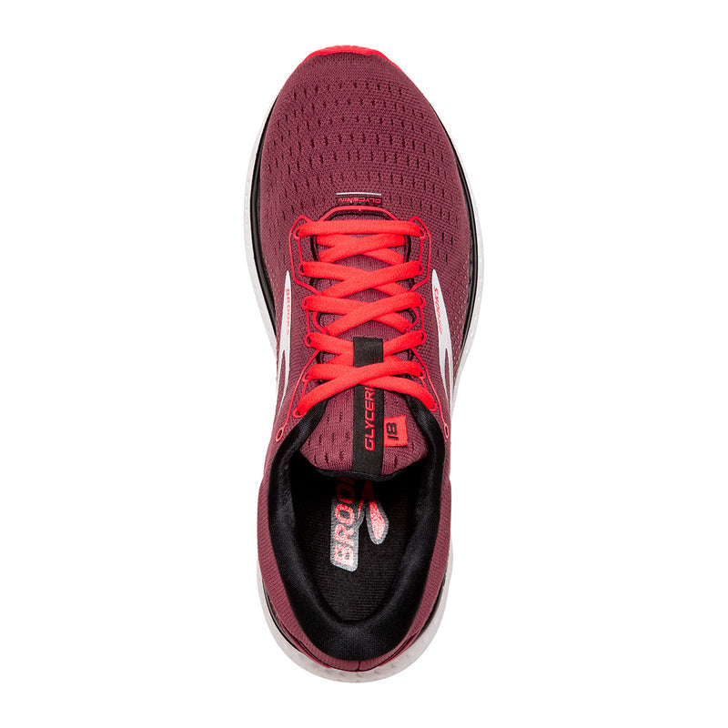 Brooks Glycerin 18 - Nocturne - Coral - White