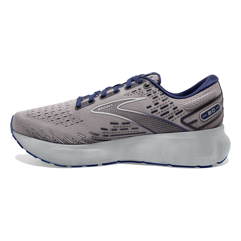 Brooks Glycerin 20 - Alloy - Grey - Blue Depths