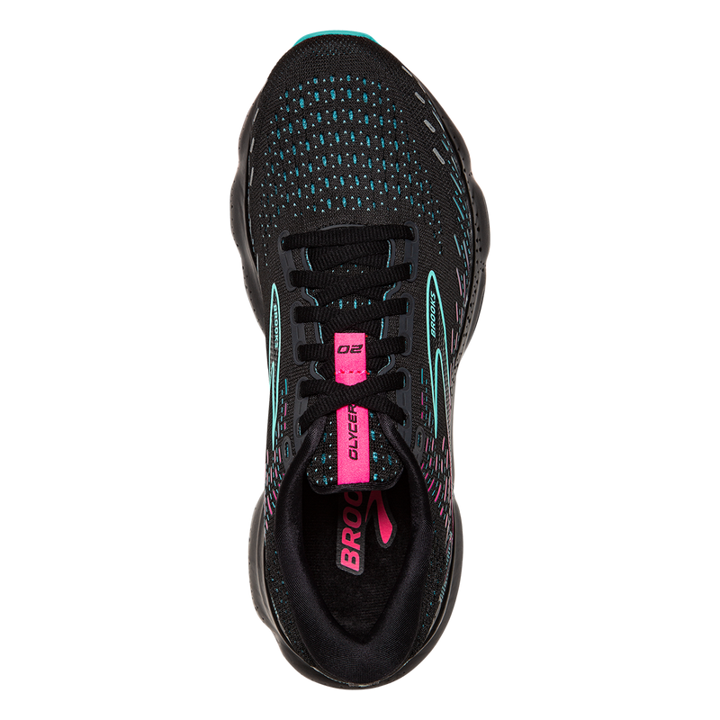 Brooks Glycerin 20 - Black - Blue Light - Pink