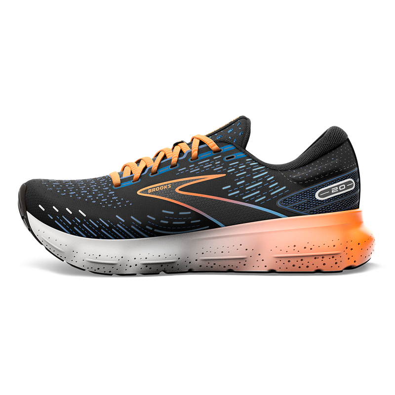 Brooks Glycerin 20 - Black - Classic Blue - Orange