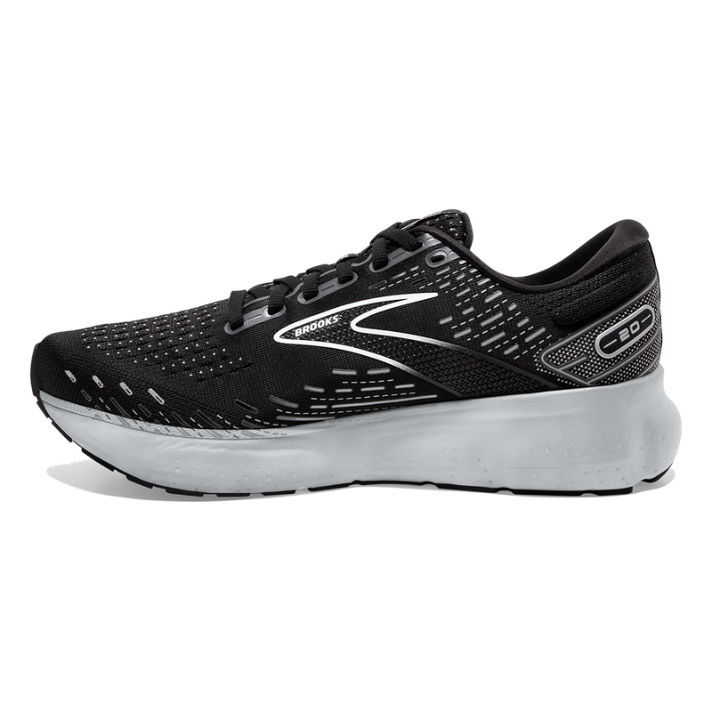 Brooks Glycerin 20 - Black - White - Alloy