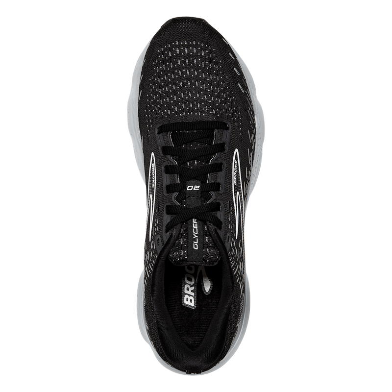 Brooks Glycerin 20 - Black - White - Alloy