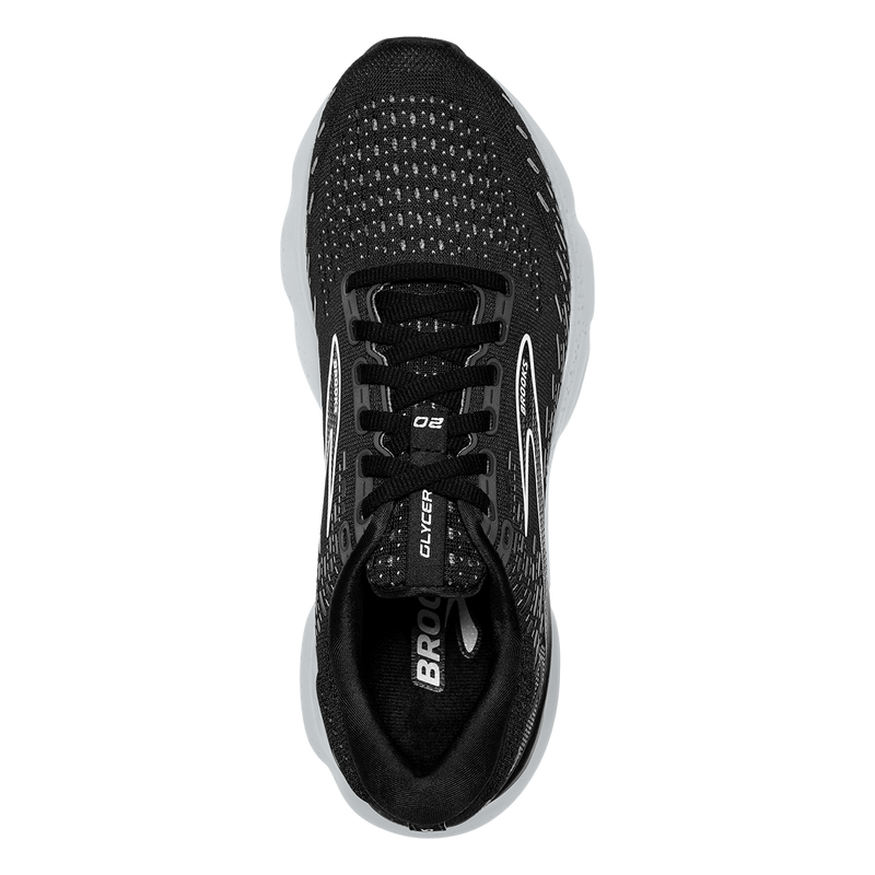Brooks Glycerin 20 - Black - White - Alloy