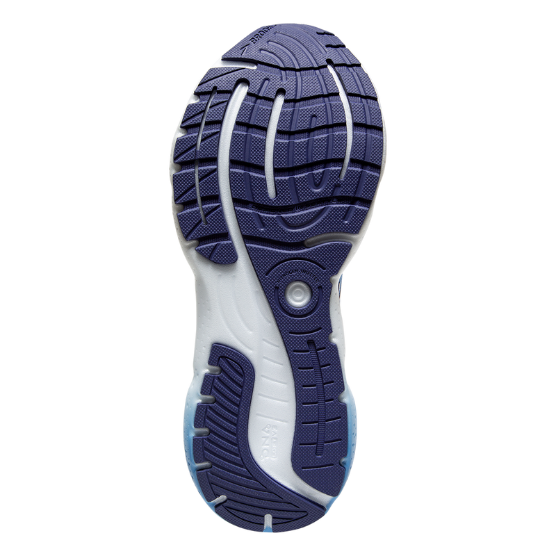 Brooks Glycerin 20 - Blissful Blue - Peach - White