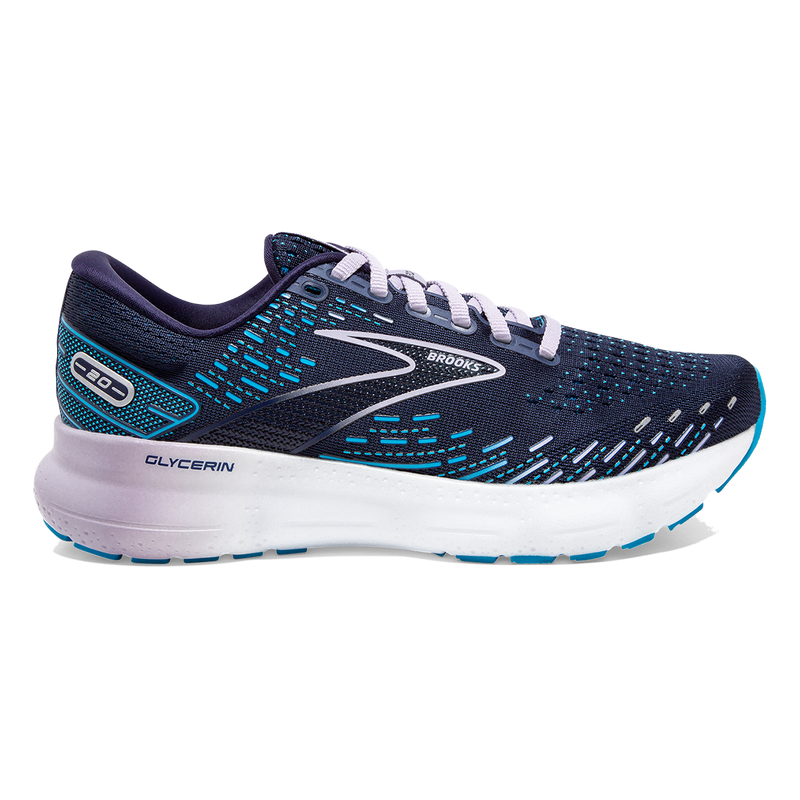 Brooks Glycerin 20 - Peacoat - Ocean - Pastel Lilac