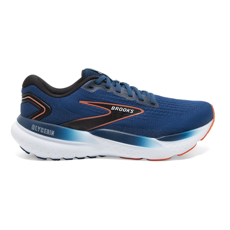 Brooks Glycerin 21 - Blue Opal - Black - Nasturtium