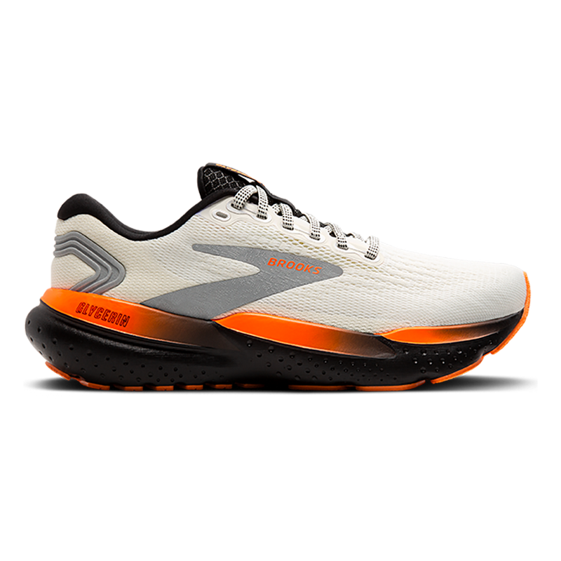 Brooks Glycerin 21 - Ecru - Orange - Black
