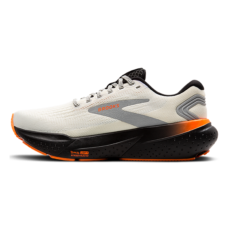 Brooks Glycerin 21 - Ecru - Orange - Black