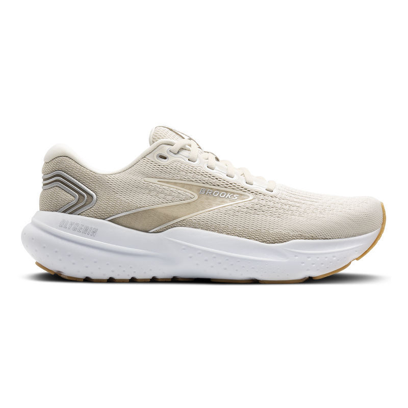 Brooks Glycerin 21 - Khaki - Silver - White