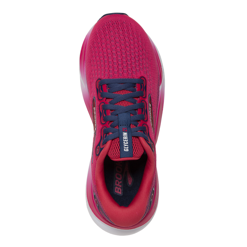 Brooks Glycerin 21 - Raspberry - Estate Blue