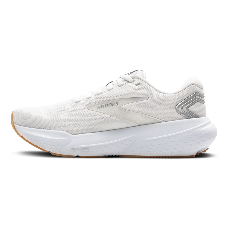 Brooks Glycerin 21 - White - Silver - Biscuit