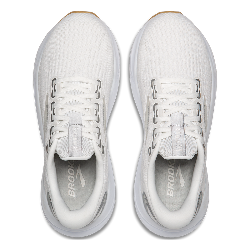 Brooks Glycerin 21 - White - Silver - Biscuit