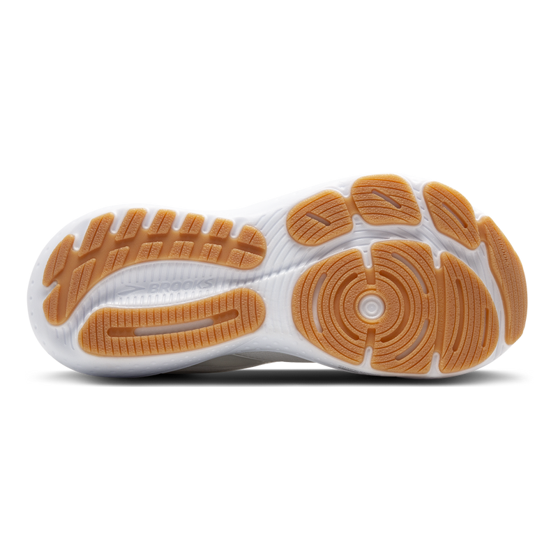 Brooks Glycerin 21 - White - Silver - Biscuit