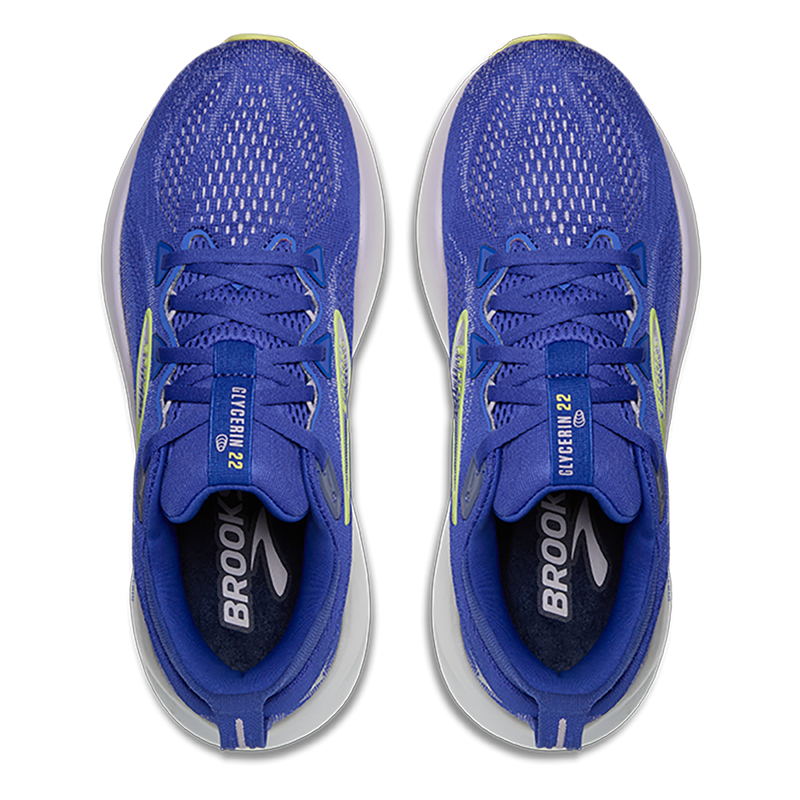 Brooks Glycerin 22 Amparo Blue - Hyper Iris - Yellow