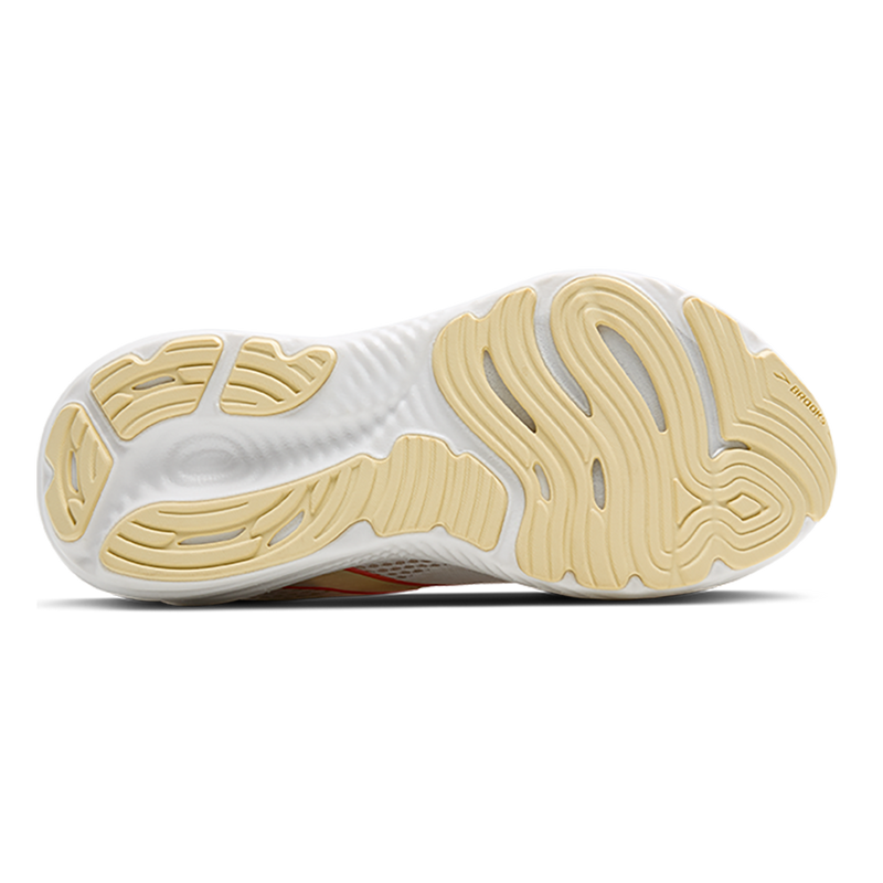 Brooks Glycerin 22 White - Almond Peach - Hot Coral