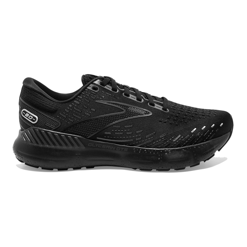 Brooks Glycerin GTS 20 - Black - Black - Ebony