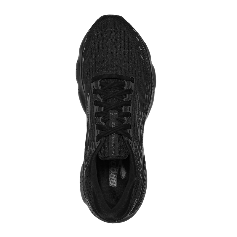 Brooks Glycerin GTS 20 - Black - Black - Ebony