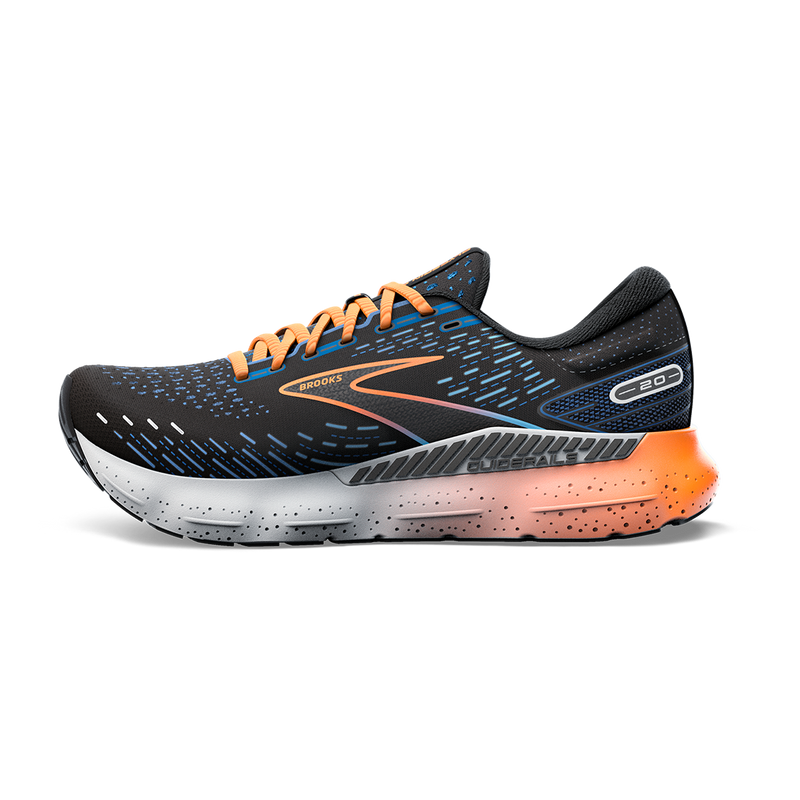 Brooks Glycerin GTS 20 - Black - Classic Blue - Orange