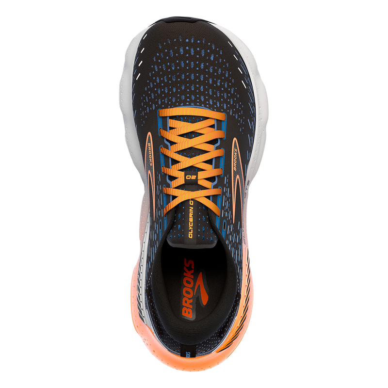 Brooks Glycerin GTS 20 - Black - Classic Blue - Orange