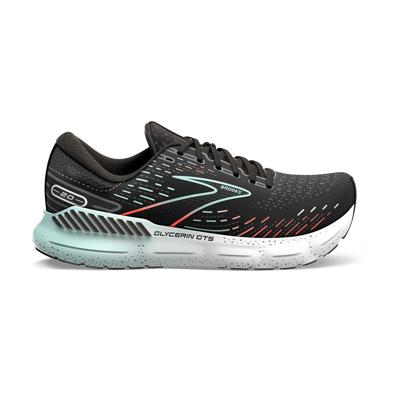 Brooks Glycerin GTS 20 - Black - Red - Opal