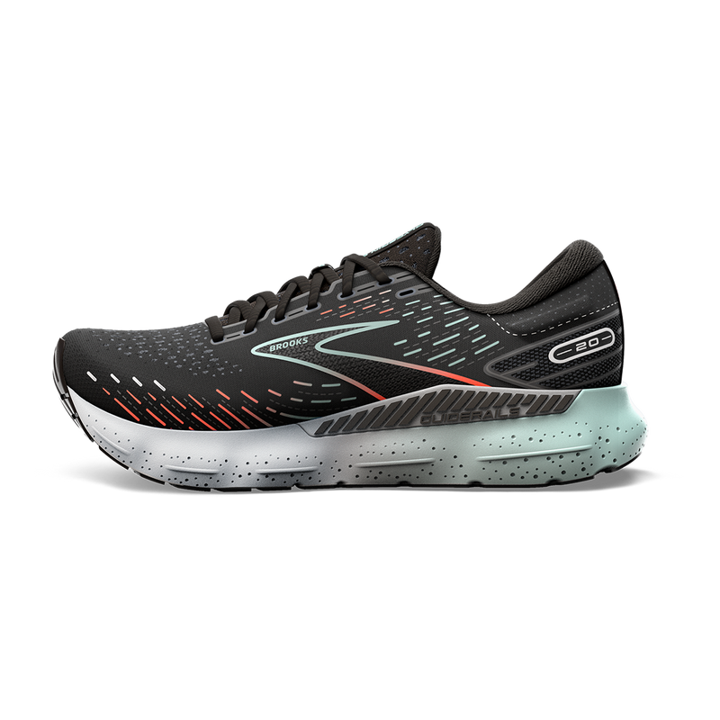 Brooks Glycerin GTS 20 - Black - Red - Opal