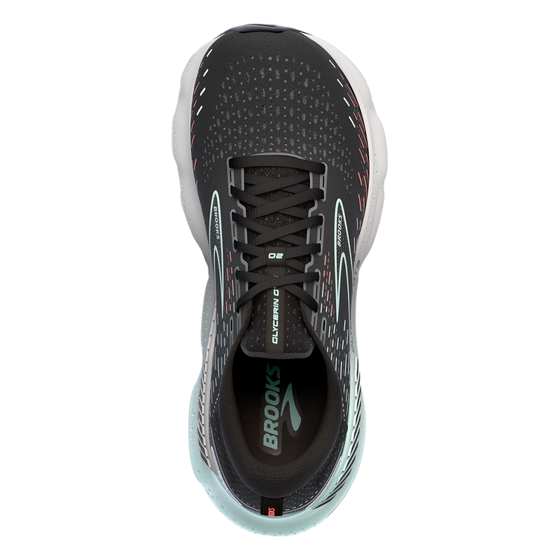 Brooks Glycerin GTS 20 - Black - Red - Opal
