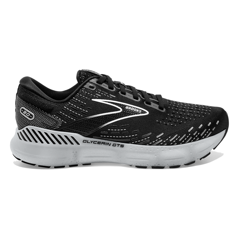 Brooks Glycerin GTS 20 - Black - White - Alloy