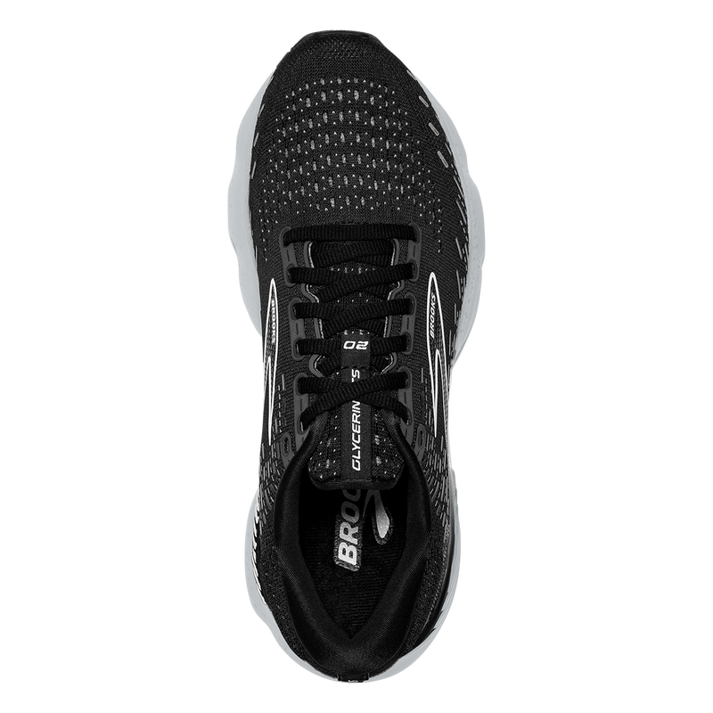 Brooks Glycerin GTS 20 - Black - White - Alloy