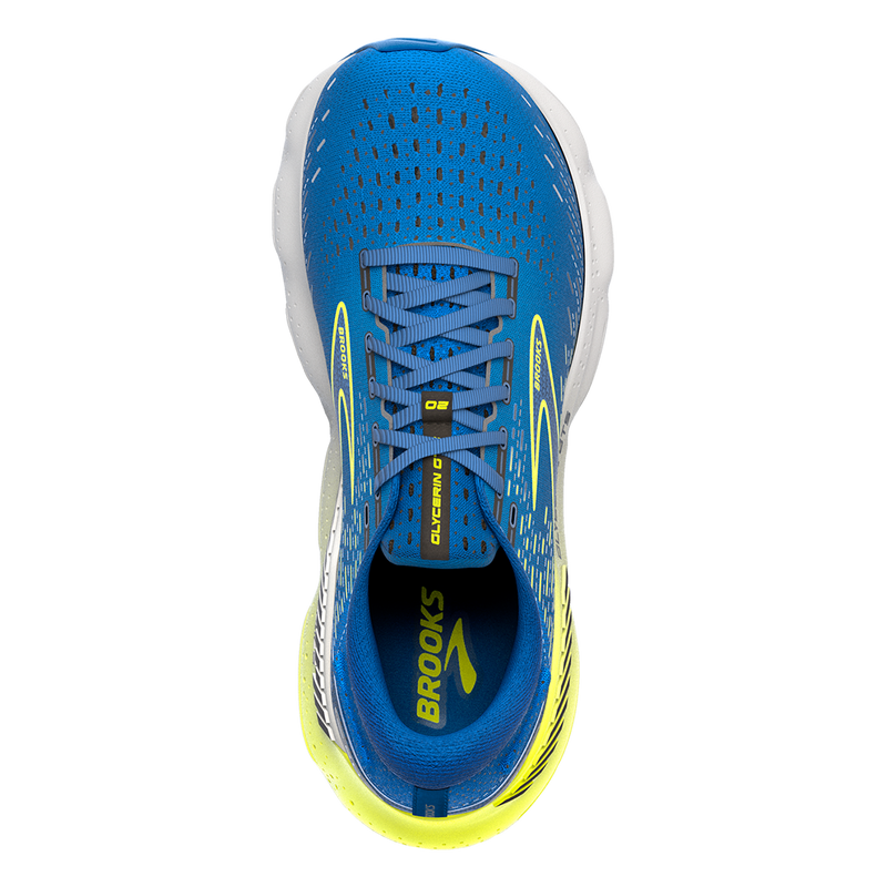 Brooks Glycerin GTS 20 - Blue - Nightlife - White