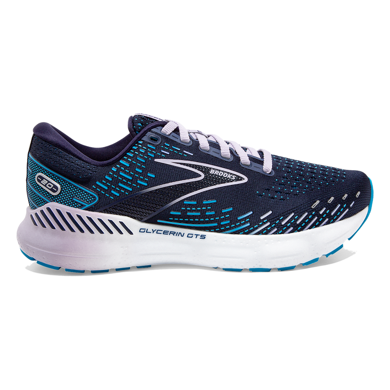 Brooks Glycerin GTS 20 - Peacoat - Ocean - Pastel Lilac