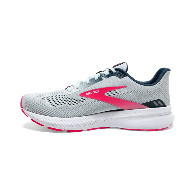 Brooks Launch 8 - Ice Flow - Navy - Pink